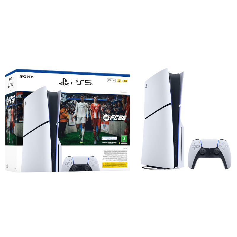 Playstation 5 Slim Blu-Ray Edition 1TB - EA SPORTS FC™ 26 Bundle